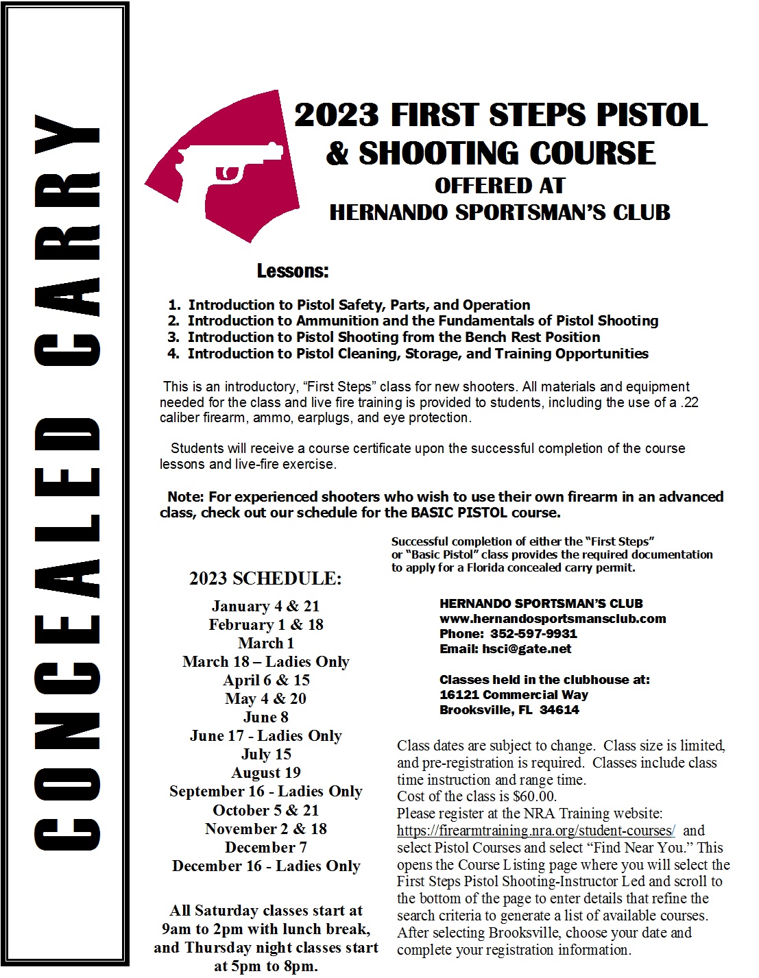 Firearms Safety