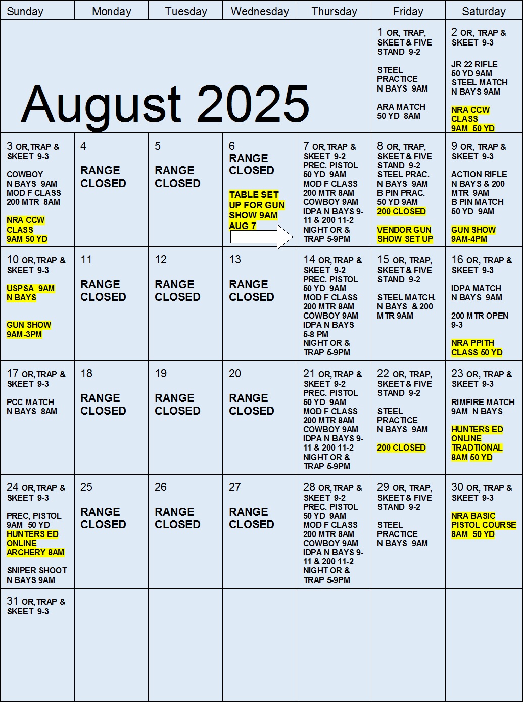 Calendar