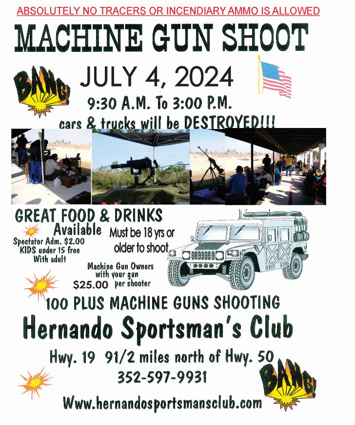 HSC Machine Gun Shoot